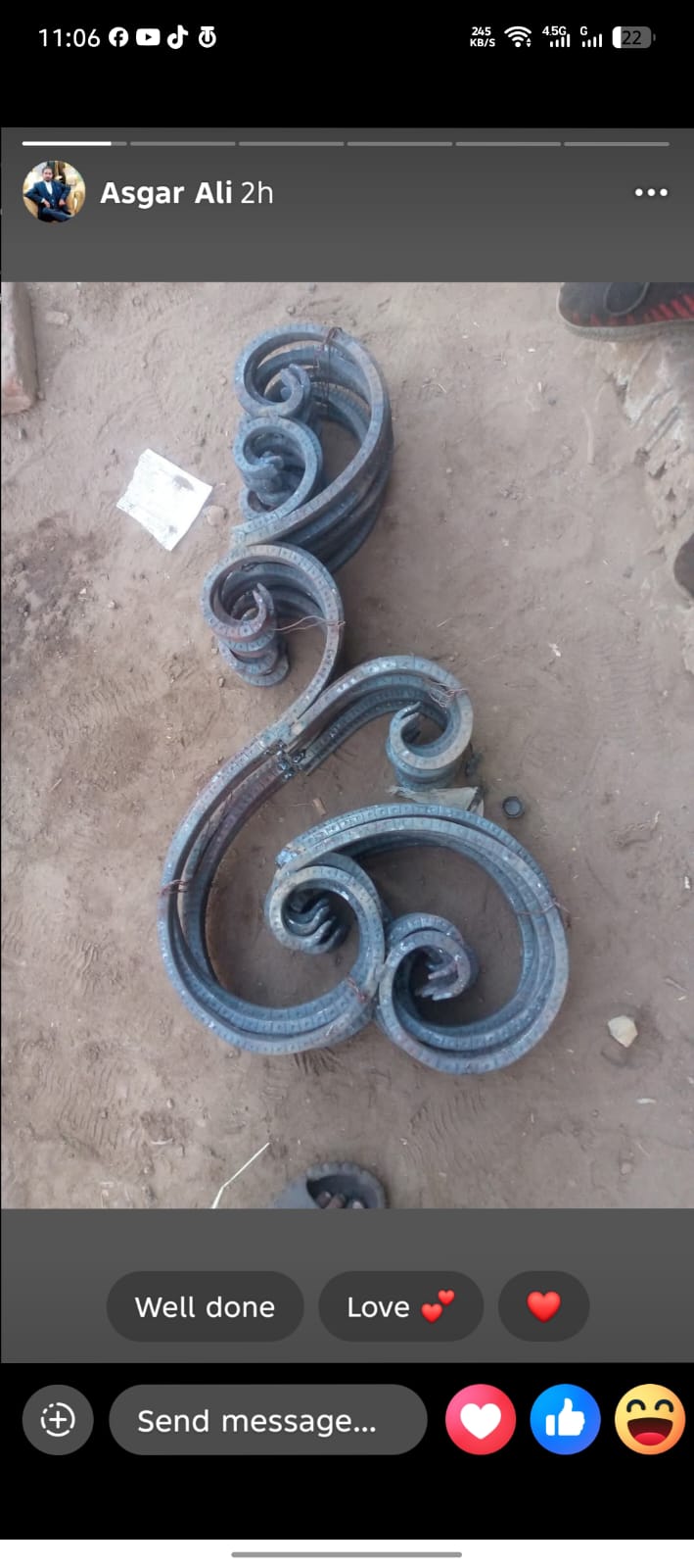 Custom Iron Work Design #07