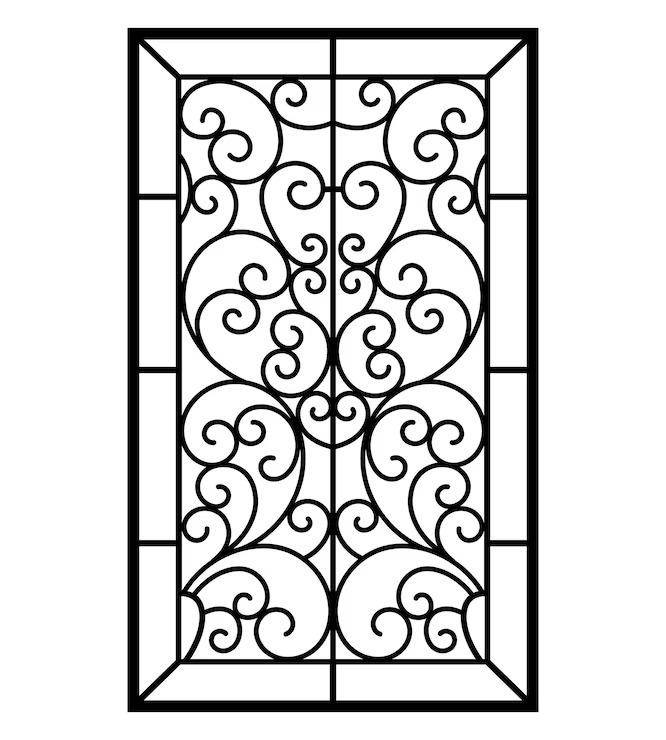 Window Grill Design #12
